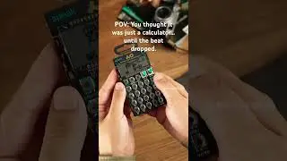 Unboxing the PO-35 and turning my desk into a tiny sound universe.