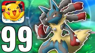 Pokemon Monster Honor Fight - Gameplay Walkthrough Part 99 - Mega Lucario (iOS, Android)
