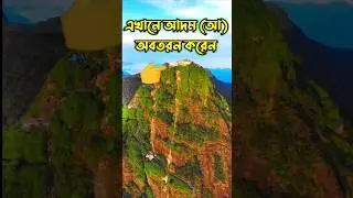 Watch Adam's Peak in Sri Lanka, historical Islamic landmark #shorts