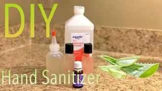 DIY Hand Sanitizer Using Aloe Vera Plant | Easy, Effective, & Moisturizing 💋