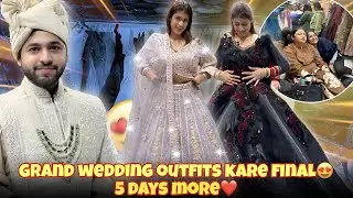 Grand Wedding Outfits Kare Final 5 Days More 😍