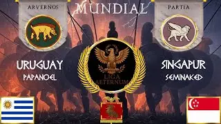 GRUPO H RONDA 2 : Papanoel - Uruguay (Arvernos) VS Seminaked - Singapur (Partia)
