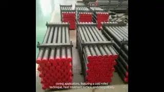 High-Torque DCDMA Threaded Drill Pipe for Deep Hole Coring Applications