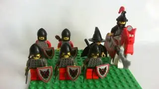 My Lego Castle Fright Knights Army as of August 2011