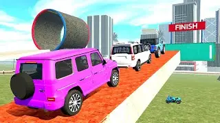 Thar vs Scorpio Impossible Jump Test - INDIAN BIKES DRIVING 3D! 