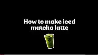 How To Make An Iced Matcha Latte At Home (So Easy!)