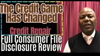 Credit Repair - Full Consumer File Disclosure Review