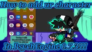 HOW TO ADD YOUR OWN CHARACTER IN ANY PSYCHENGINE ON ANDROID ✅️✅️✅️(READ DESCRIPTION)