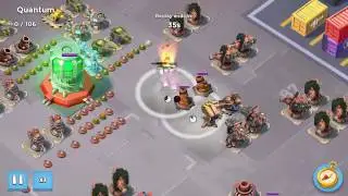 Boom Beach - Task Force Attack Strategy - Operation Mambo - Quantum (Solo attack)