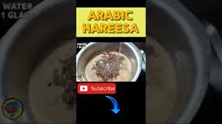 How to make ARABIC HAREESA AT HOME | Food Fission Cuts | #shorts