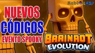 EVENTO 🎃 C&Oacute;DIGOS DE EVOLUCI&Oacute;N DE BRAINROT En Roblox 🍌 BRAINROT EVOLUTION CODES