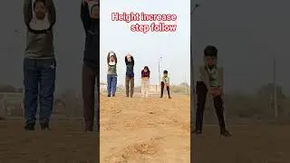 Increase your height #bestexercise #follow #morningworkout #5steps #discipline