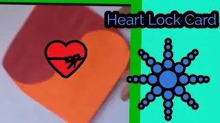 💖 Heart Lock Card 💖 by MS crafts and games lovers 💖