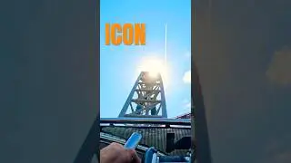The Iconic Icon Rollercoaster at Blackpool Pleasure Beach ✨🎢🤪 #shorts #blackpool #icon #pov