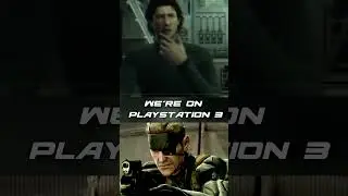 😄 Уморительный момент Отакона и Снейка в стиле PS1 #shorts #metalgearsolid #ps3 #metalgear