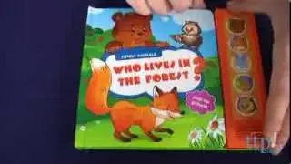 Who Lives in the Forest? Sound Book published by AZ Books