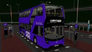 Bauhinia Bus/Bb N280 綠埔邨&rarr;南涌轉車站B5