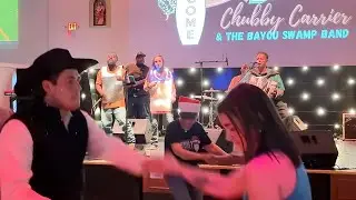Zydeco Dancing to Chubby Carrier at Rock ’n’ Bowl on 12/10/23