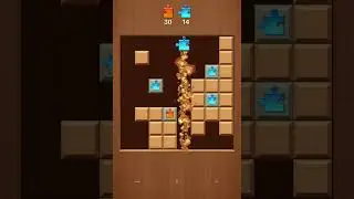 For anxious minds, Oddly satisfying and Stress-Free Wood Block Gameplay. Deeply calming