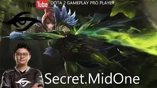DOTA 2 GAMEPLAY PRO PLAYER  - Windranger by Secret.MidOne