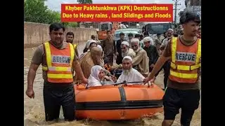 KP Flood Situation | Landslides in KP | Flood Affects | Rescue Operation in KP | Flood | Landslides