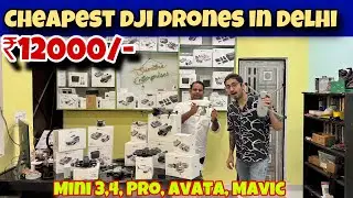 Cheapest Drone Market in Delhi | Dji, Mi, DjiMini 2, Dji Mini 3, Dji Mini 4 Pro | Drones in ₹9999