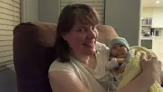 Evening routine with baby Kliff, 