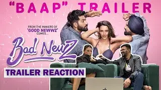 Kya aisa sach me hota hai?? 😵&zwj;💫 | Bad Newz Trailer Reaction | Vicky Kaushal, Tripti Dimri, Ammy Virk