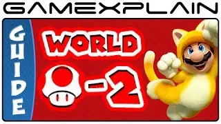Super Mario 3D World - World Mushroom-2 Spiky Mount Beanpole