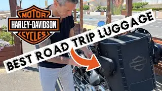 Ready for road trip on Fat Boy with H-D Onyx luggage  @HarleyDavidsonSpain #roadtrip #fatboy