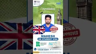 Mahesh's | Visa Success | University of Roehampton, London