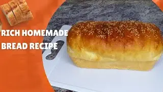 I don't buy BREAD anymore || Easy Homemade Bread || Enriched with Sesame Seeds