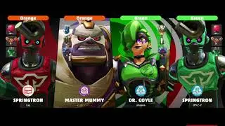 Arms Springtron Gameplay/Anaysis