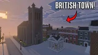 A Tour Of My Minecraft Town With Absolutely No Mistakes Whatsoever! | Minecraft Bedrock