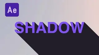 Text with Long Shadow Animation|After Effects Tutorial for beginners.