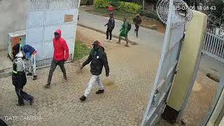 SHOCKING CCTV Footage Shows Armed Goons Storm Kenya Human Rights Commission Offices