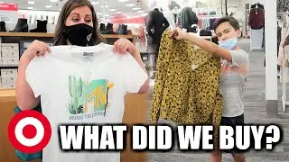 What did we buy at Target? Boys Shopping for Mom at Target + Kids School Lunches + Ash Gets Shoes