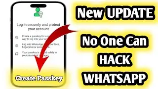 WhatsApp Account Privacy: Increase Security with a Passkey | WhatsApp Lock Tutorial