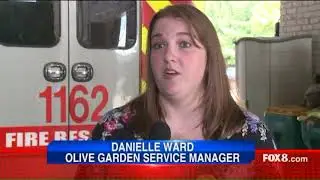 Olive Garden brings food to first responders