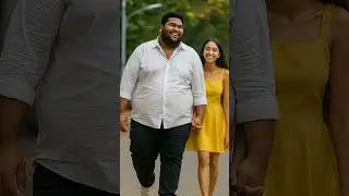 Fat Husband & Slim Wife Mocked, Then Fitness Struggle