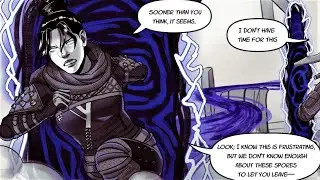 Reading the official @PlayApex Twitter Comics!!