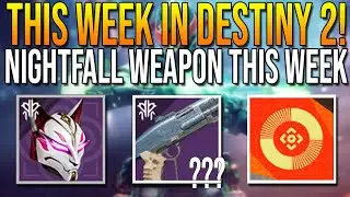 Nightfall Weapon This Week! Free Fortnite Armor (Legs) TODAY - Destiny 2 Weekly Reset LIVE🔴
