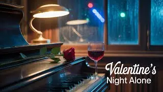 Valentine&rsquo;s Night Alone 🥀 Melancholic Bossa & Sad Jazz for a Broken Heart (1 Hour)