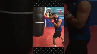 Агит Кабайель РАЗМЯТ мешок🥊 #agitkabayel #kabayel #boxingtraining