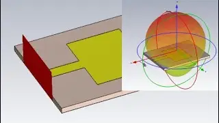 Quick design of simple microstrip patch antenna 5 GHz in CST studio