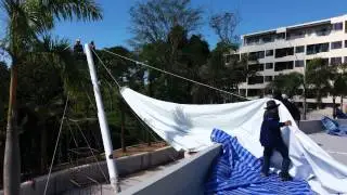 Shades Asia installs large shade sails in Phuket, Thailand