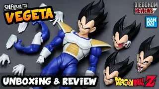 VEGETA 24000 SH Figuarts Dragon Ball Z Unboxing e Review BR