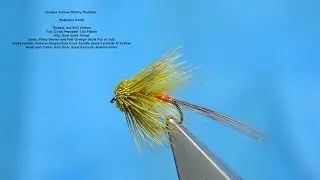 Tying a Golden Yellow Mayfly Muddler by Davie McPhail