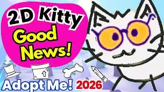 2D Kitty Event 3 New Timing* No More Staying Up All Night in Adopt Me!