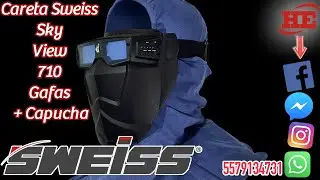 Careta Sweiss SkyView 710 Gafas + Capucha